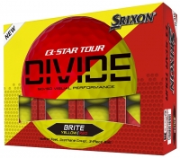 Srixon 12 Bolas Q Star Tour Divide Amarilla/Roja